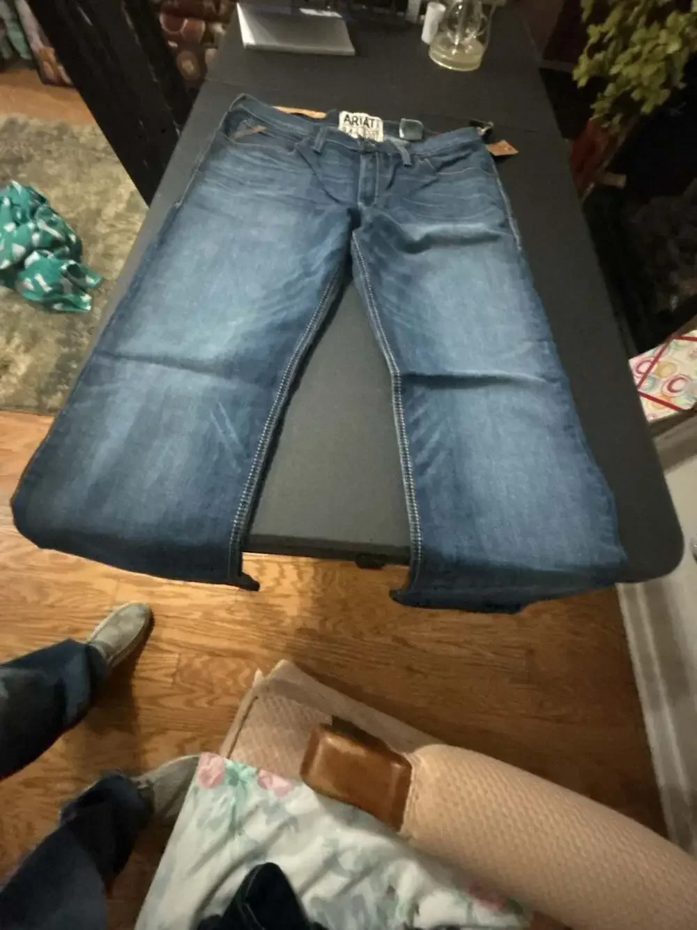 Ariat M4 Low Rise Boot Cut Jeans, Men's Size 36x34